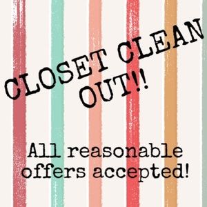 CLOSET CLEAN OUT